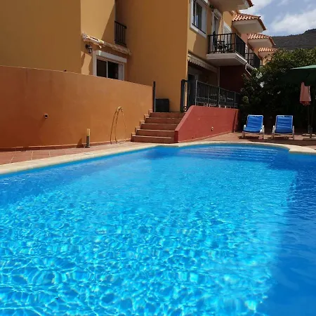 Roque Del Conde With Private Pool, Terrace With Fantastic Sea Views, Wifi, Garden, Garage Vakantiehuis