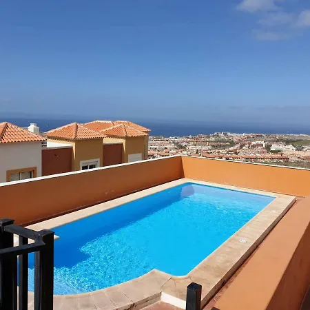 Vakantiehuis Roque Del Conde With Private Pool, Terrace With Fantastic Sea Views, Wifi, Garden, Garage